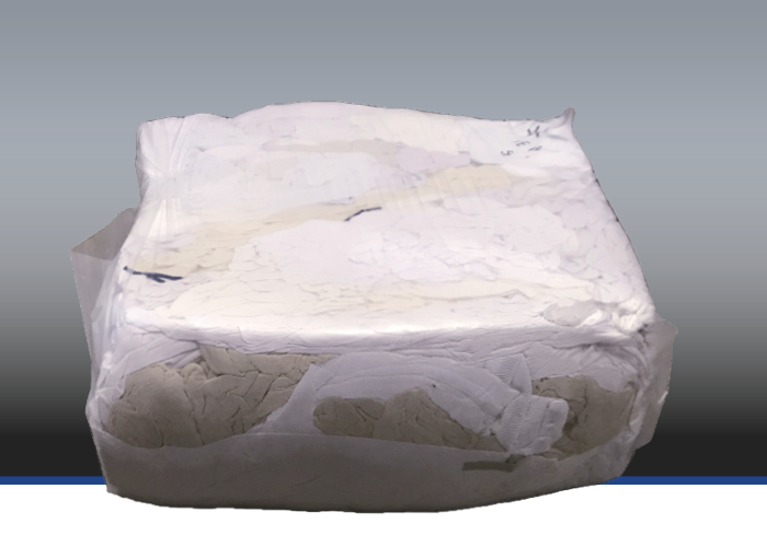 CM weiße Trikot-Putzlappen (10 kg)